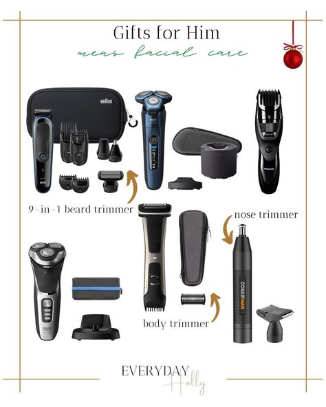 9-in-1 beard trimmer, electric razors, nose trimmer, body trimmer Mens Facial Care, Best Trimmer For Men, Best Trimmer, Hair Trimming, Affordable Christmas Gifts, Mens Facial, Hair Care Gifts, Mens Hair Care, Gifts For Teen Boys