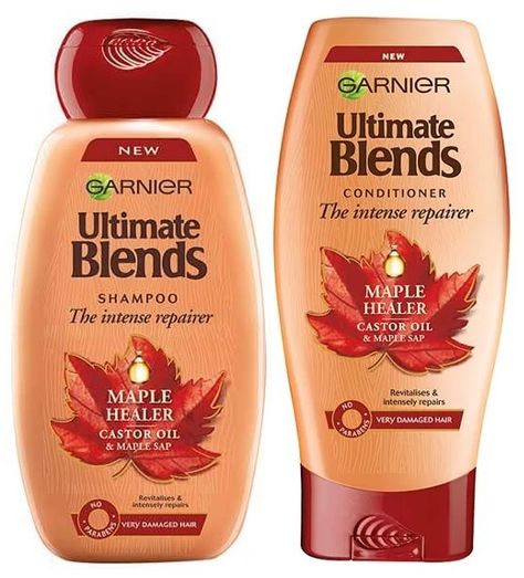 Garnier Ultimate Blends Maple Healer Shampoo and conditioner. If another fragrance is on sale that would be fine too. Pumpkin Shampoo And Conditioner, Fall Shampoo And Conditioner, Whole Blends, Sixth Form, Castor Oil For Hair, Hair Remedies, Natural Haircare, Fall Scents, Hair Stuff