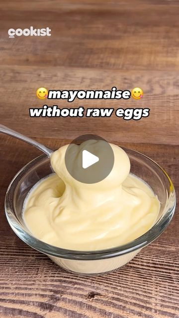 Cookist Wow on Instagram: "No raw eggs here ❌🥚 Save this recipe, and you’ll make a super creamy mayonnaise in no time! 😎  👉INGREDIENTS 2 hard-boiled eggs juice of 1/2 lemon Greek yogurt 150g salt   👉METHOD 1. Blend the hard-boiled eggs with lemon juice, yogurt and salt. 2. You can add 1 tsp of seed oil to get a smoother and creamier texture.  📌If you like to make it more yellow, try adding a pinch of turmeric.  Will you try it? Let us know in the comments👇  #cookistwow #cookistrecipe #recipes #easy #quick #fun #delicious #cooking #baking #tasty #homemade #foodie #foodlover #foodblog #yummy" Homemade Mayo Using Hard Boiled Eggs, Hard Boiled Egg Mayonnaise Recipe, Homemade Mayo With Hard Boiled Eggs, Hard Boiled Egg Mayonnaise, Boiled Egg Mayonnaise Recipe, Boiled Egg Mayonnaise, Egg Mayo Recipe, Lemon Greek Yogurt, Homemade Mayonnaise Recipe