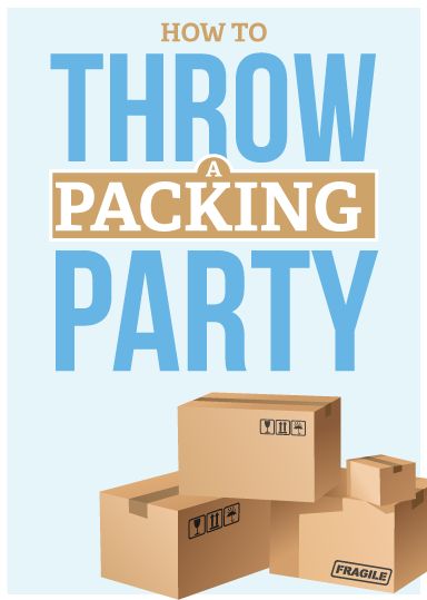 How to Throw a Packing Party | Homeward™ | A blog for your new home journey | Richmond American Homes Packing Boxes For Moving, Homebuyer Tips, Moving Party, Packing Party, Moving Ideas, Richmond American Homes, Movin On, Packing To Move, Moving Packing