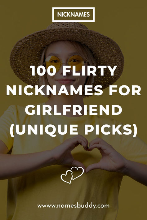 Flirty Nicknames for Girlfriend Flirty Nicknames, Nicknames For Girlfriends, Love Nicknames, Cute Nicknames, Cute Words, Love Languages, A Name, Relationship Goals, The Cutest