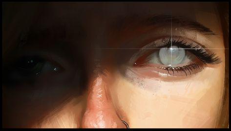 How To Draw Blind Eyes, Blind Eyes Drawing, Burned Face, Blind Art, Drawing Eye, Blind Eyes, Eyes Drawing, Eye Painting, Fantasy Series