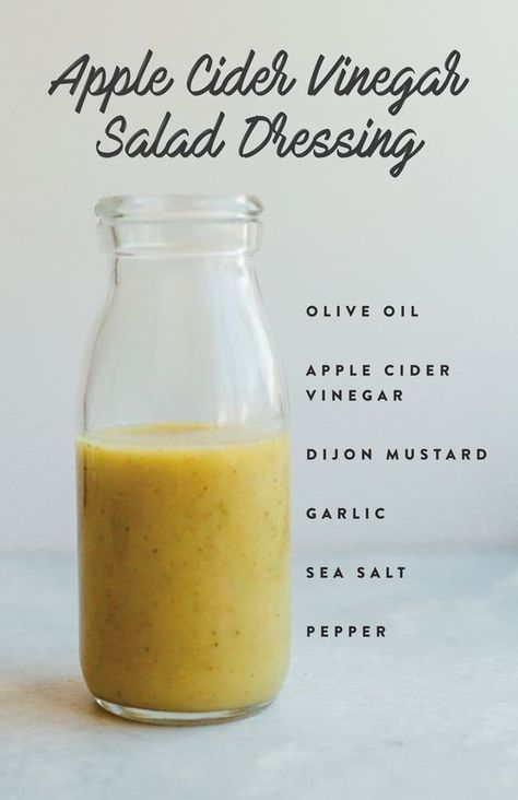 Salad Dressing With Olive Oil, Dressing With Olive Oil, Apple Cider Vinegar Salad Dressing, Apple Cider Vinegar Salad, Vinegar Salad, Homemade Salad Dressing Healthy, Vinegar Salad Dressing, Resep Salad, Salad Dressing Recipe