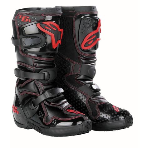 Tech 6S Boot [$219.95] Dirt Bike Riding, Mx Boots, Bike Boots, Racing Boots, Rider Boots, Adventure Boots, Motorcycle Suit, Functional Clothing, Moto Bike