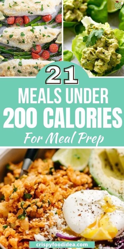 Recipes Under 200 Calories Meals, 200 Calorie Lunch, Recipes Under 200 Calories, Meals Under 200 Calories, 200 Calories Recipes, Dinners Under 500 Calories, Salmon Meal Prep, 400 Calorie Meals, 500 Calorie Meals