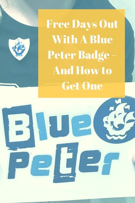 Free Days Out with a Blue Peter Badge - and How to get One #daysout #freebie #bluepeter Blue Peter, Uk Holidays, Family Days Out, Time Of Your Life, Free Day, Love Blue, Fan Club, Happy Kids, Days Out