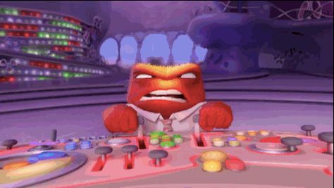 Anger Inside Out Characters, Bing Bong, Cartoon Crazy, Pixar Films, Disney Inside Out, Disney Gif, Mindy Kaling, Film Disney, Pixar Movies