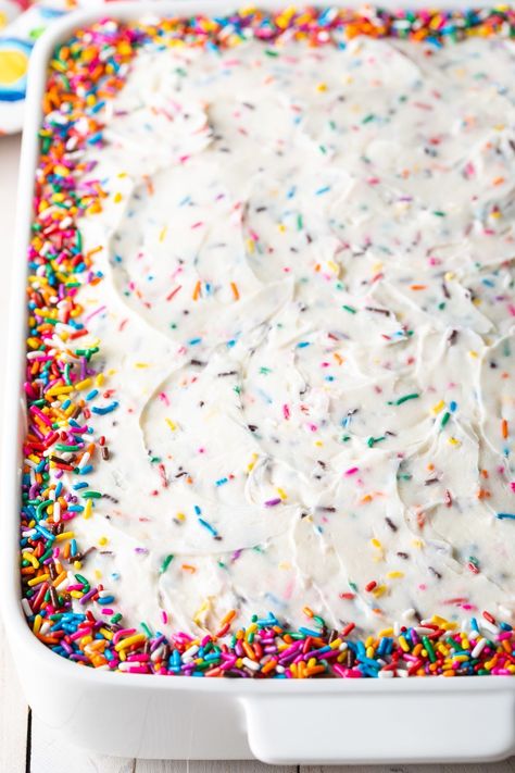 How To Make Vanilla Cake #ASpicyPerspective #vanilla #cake #birthday #layer #sheet #party Homemade Vanilla Frosting, Perfect Vanilla Cake Recipe, Creamy Vanilla Frosting, Funfetti Frosting, Homemade Frosting Recipes, Perfect Vanilla Cake, Best Birthday Cake Recipe, Homemade Vanilla Cake, Store Bought Frosting