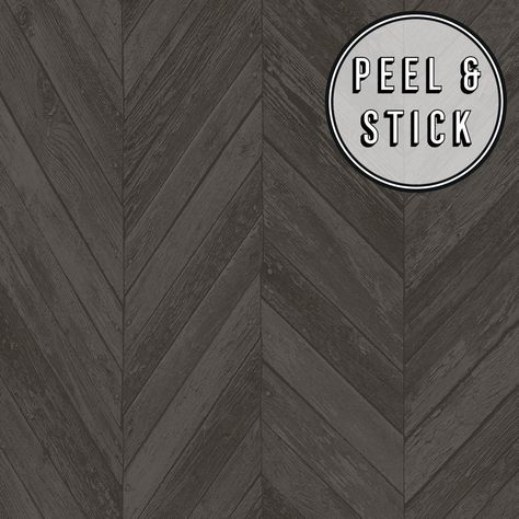 Wood Peel And Stick Wallpaper, Shades Of Cool, Off White Wallpapers, Herringbone Wood, Faux Grass, Black Herringbone, Herringbone Design, Grey Herringbone, Graham & Brown