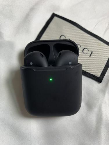 "Very happy with these, I love the way they look and the sound quality is off the charts! My husband keeps staring at mine, I might have to buy him a pair too!!" - Nida S Shoes Sneakers Jordans, Handbag Essentials, New Inventions, Wireless Charging Pad, Black Headphones, Air Pods, Lightning Cable, Airpod Case, Protective Packaging