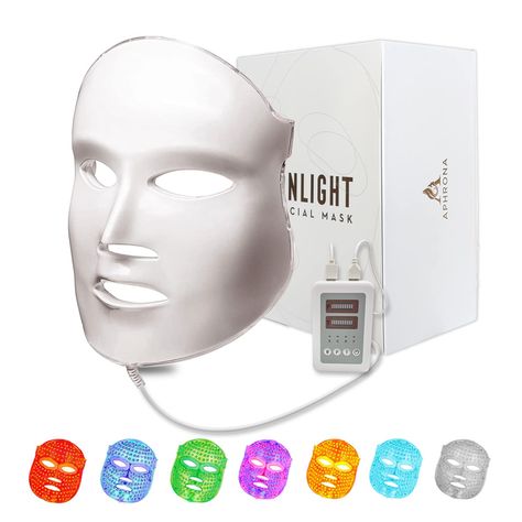 Led Facial Mask, Led Light Therapy Mask, Led Facial, Light Therapy Mask, Light Mask, Led Face Mask, Mask White, Led Mask, Led Light Therapy