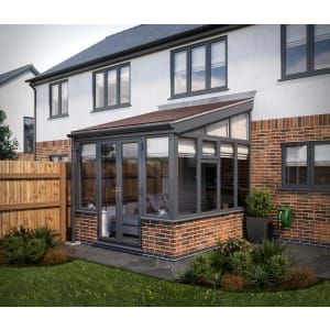 Small Glass Extension, Modern Conservatory Extension, Edwardian Conservatory, Small Conservatory, Small House Extensions, Lean To Conservatory, Modern Conservatory, Warm Roof, Conservatory Extension