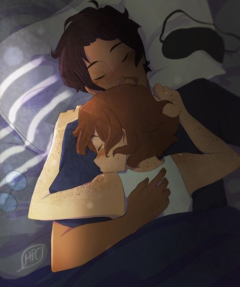 Brother And Sister Sleeping Together, Spaghetti Photo, Lance X Pidge, Pidge And Lance, Voltron Plance, Pidge X Lance, Plance Voltron, Lance And Pidge, Pidge Gunderson