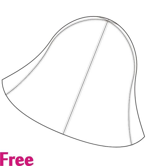 Flop hat Sewing Patterns | DRCOS Patterns & How To Make Free Fedora Hat Pattern, Drcos Patterns, Hat Sewing Patterns, Sunhat Pattern, Packable Sun Hat, Hat Sewing, Boat Hat, Japanese Sewing Patterns, Hat Patterns Free