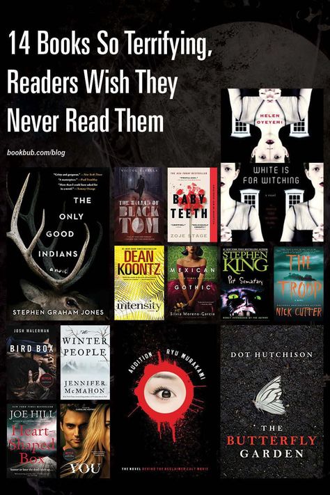 These haunting books are worth adding to your Halloween reading list. #books #scarybooks #horror Disturbing Horror Books, Scary Book Recommendations, Horror Fiction Books, Horror Novels To Read, Horror Book Ideas, Creepy Books To Read, Horror Books Recommendations, Horror Book Recommendations, Psychological Horror Books