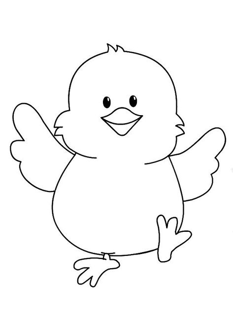 Knutselen Pasen | Easter coloring pages, Easter chicks, Easter crafts for kids Easter Chick Template, Hen Template, Chick Template, Easter Kindergarten, Easter Templates, Easter Preschool, Chicken Crafts, Baby Chickens, Easter Egg Crafts