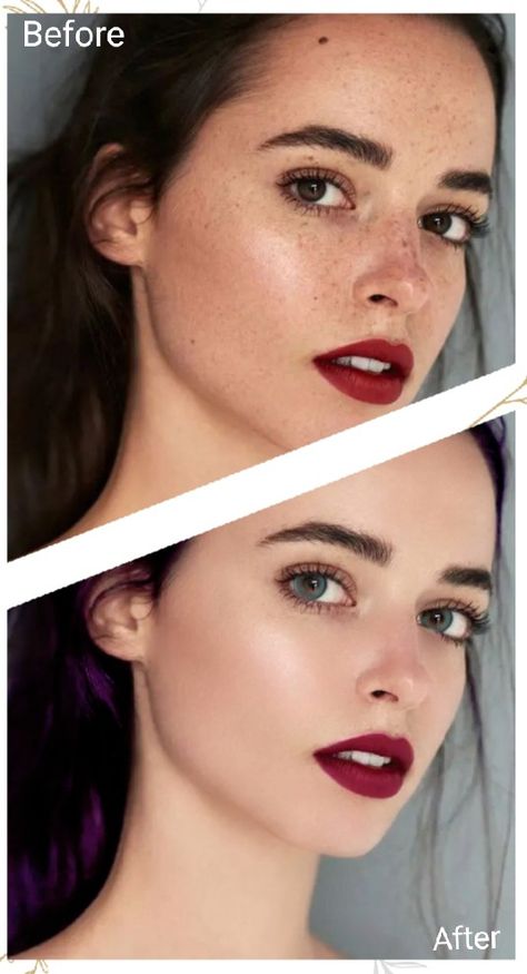 Make-up Before, After . Pic Editing Background, Pic Editing Ideas, Before And After Photoshop, Pic Editing, Editor Photo, Pic Edit, Edit Pic, Photoshop Digital Background, Photoshop Backgrounds Free