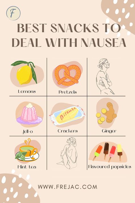 Anti Nausea Meals, What Helps Nausea, Pregnant Nausea Remedies, Naseau Remedies Food, Morning Sickness Aesthetic, What To Eat When Pregnant And Nauseous, Anti Nausea Foods, Foods For Nausea Pregnancy, Pregnancy Nausea Food