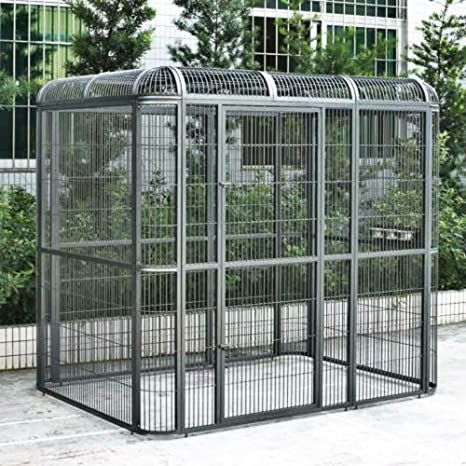 Amazon.com : Seny Huge Walk-in Bird Aviary Cage Parrot Macaw Reptile Dog 79Hx86Wx62D Flight Cage : Pet Supplies Big Bird Cage, Flight Cage, House Kits, Large Bird Cages, Bird House Kits, Bird Aviary, Reptile Cage, Parrot Cage, Bird Care