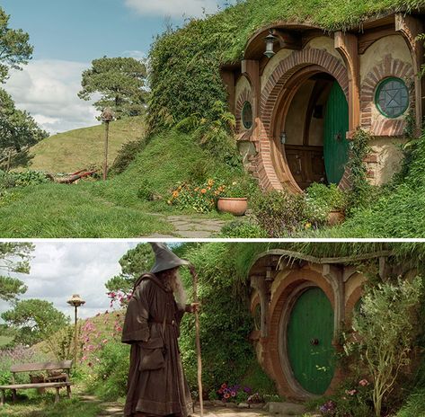 Bag End Hobbiton, Fashion Humor, Game Of Thrones Locations, Bag End, Minas Tirith, Peter Jackson, River Trip, Abandoned Ships, Bilbo Baggins