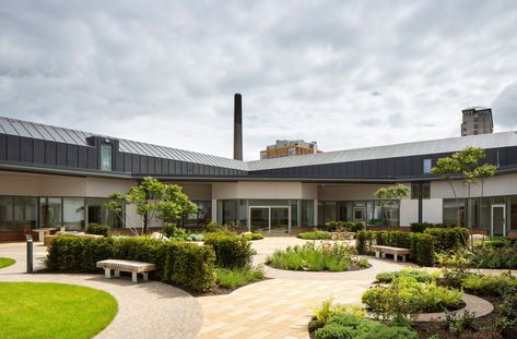 Rehabilitation Center Architecture, Mental Health Clinic, Hospital Architecture, Mental Health Center, Healthcare Architecture, Health Unit, City Hospital, Belfast City, Public Space Design