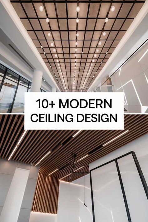 10 Modern Ceiling Design Ideas to Elevate Your Space

Elevate your space with these modern ceiling design ideas that bring style and flair. From sleek beams to colorful patterns these designs can change the whole vibe of a room. Perfect for living rooms bedrooms kitchens and offices these ideas will inspire your next home makeover with creativity and fun! https://fabricerie.com/modern-ceiling-design Modern Industrial Ceiling Design, Modern Ceiling Treatments, Mid Century Ceiling Design, Modern Home Ceiling Design, Cool Ceiling Ideas Bedroom, Kitchen Ceiling Design Modern Interiors, Modern Ceiling Beams, Drop Ceiling Design, Foyer Ceiling Design