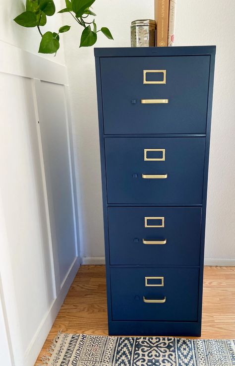 Painted File Cabinets, Spray Chalk, Rustic Eclectic, Metal File Cabinet, Home Depot Paint, File Cabinet Makeover, Glen Echo, Paint Chalk, Paint Recipe