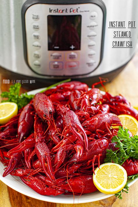 Steamed Crawfish Recipes, Air Fryer Lemon Pepper Wings, Lemon Pepper Wings Recipe, Crawfish Recipe, Instant Pot Steam, Crawfish Recipes, Lemon Pepper Wings, Chili Sauce Recipe, Seafood Boil Recipes