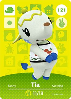 Animal Crossing Tia, Animal Crossing Amiibo Cards, Fav Animal, Animal Crossing Wiki, Happy Home Designer, Animal Crossing Characters, Animal Character, Animal Crossing Villagers, New Animal Crossing