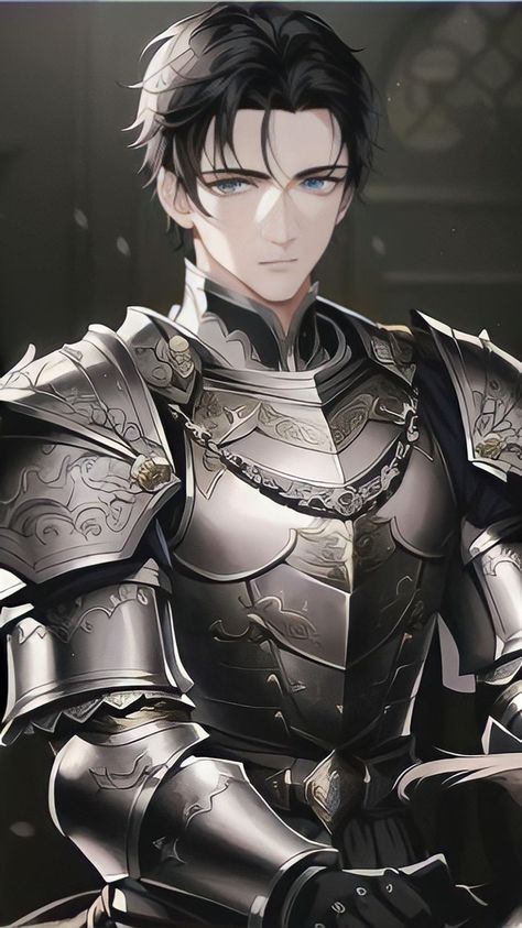 Hd wallpaper knight anime/manhwa/manhua Boys Love manhwa BL Profile picture of anime guy Medieval times manhwa/anime Medieval Anime Guy, Anime Knight Guy, Knight Oc Male, Guy Black Hair, Hot Knight, Knight Manhwa, Ocs Male, Anime Medieval, Knight Anime