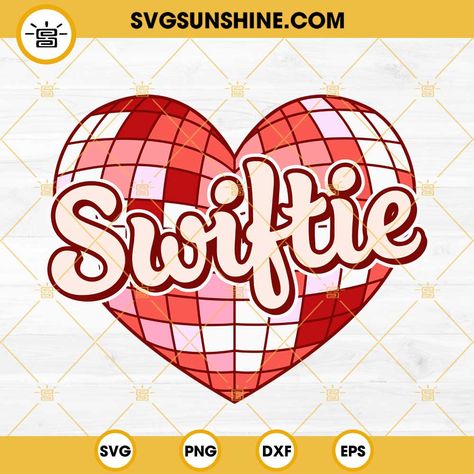 3.49Swiftie Disco Ball Heart SVG, Taylor Swift Valentines Day SVG, Swiftie SVG Valentines Taylor Swift, Swiftie Valentines, Taylor Swift Valentines Day, Taylor Swift Valentines, Swiftie Svg, Taylor Swift Heart, Taylor Swift Svg, Icing Transfers, 48 Birthday