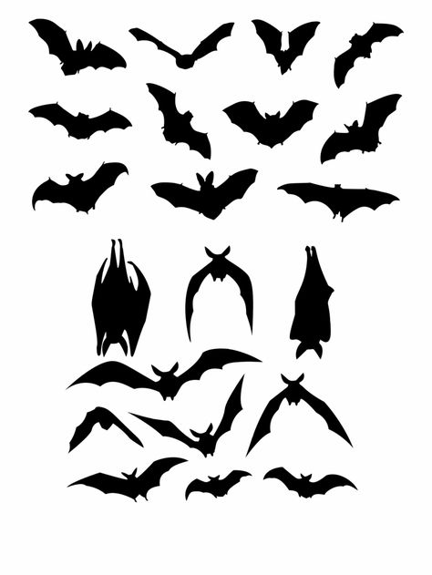 Bat Flight Silhouette Logo Bats Silhouette - Clip Art Library Bat Silhouette Tattoo, Bat Sillouhette, Vampire Symbols, Bats Silhouette, Bat Graphic, Bat Vector, Silhouette Halloween, Cartoon Bat, Pumkin Carving