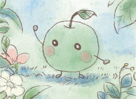 Stardew Valley art > Junimo |  siskinsnest Stardew Valley Watercolor, Junimo Stardew Valley Art, Kawaii Stardew Valley, Stardew Valley Painting, Stardew Junimo, Stardew Valley Tattoo, Mac Folders, Junimo Stardew Valley, Stardew Art