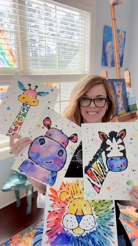 andrea.nelson.art on Instagram: There is no end to the goth glue content in sight 😂 #gothglue #zebraart #zebra #easywatercolor #easyart #homeschoolart #kidart… Prek 4 Art Projects, 2nd Art Projects, Goth Glue Art, Goth Glue Watercolor, Elementary Spring Art Projects, Black Glue Art Projects For Kids, Back To School Art Ideas, Self Portrait Ideas For Kids, Grade 2 Art Ideas