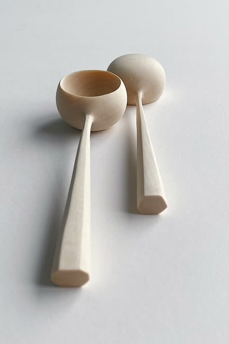 Luke Hope Tableware – Minimalissimo Wooden Spoon, Woodcarving Spoon, Carved Eating Spoon, Small Wooden Spoons, Wooden Ladle, Wood Ladle Spoon, Wood Dishes, Wood Spoon Carving, Wooden Cutlery