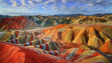 Hormuz Island, Danxia Landform, Zhangye Danxia, Rainbow Island, Visit China, Iran Travel, Rainbow Mountain, Nature Tour, Wallpaper Nature Flowers