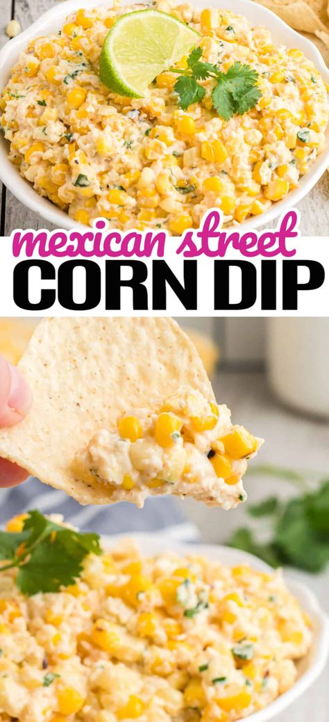 Best Way To Freeze Corn, Freezing Corn, Street Corn Dip, Mexican Food Recipes Appetizers, Mexican Street Corn Dip, Mexican Street Corn Recipe, Street Corn Recipe, Corn Dip Recipes, Party Dip