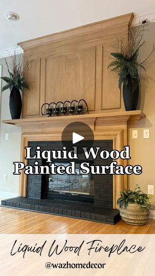 39K views · 2.6K reactions | Many of you have asked if you can apply liquid wood on a painted cabinet or surface? The answer is YES!!!🤯 and there’s still NO SANDING before application!! Paint or stain from there!! The liquid wood acts like the primer to the surface!

Comment LINK for products. Follow along for more budget friendly DIYs and tips along the way! 

On the fireplace, I used three coats of Retique It Light Wood Color Liquid Wood before it was ready to stain. My other projects have only required two coats; however, you have to make sure you have solid coverage of liquid wood before applying the stain. You will see any uncovered areas through the stain. I stained with Minwax Provincial Stain and topped with Varathane Matte Polyurethane. 

#budgetfriendly #diy #diyhome #diyproject Minwax Provincial Stain, Retique It Liquid Wood, Minwax Provincial, Retique It, Liquid Wood, Provincial Stain, Paint Fireplace, Painted Cabinet, Reupholster Furniture