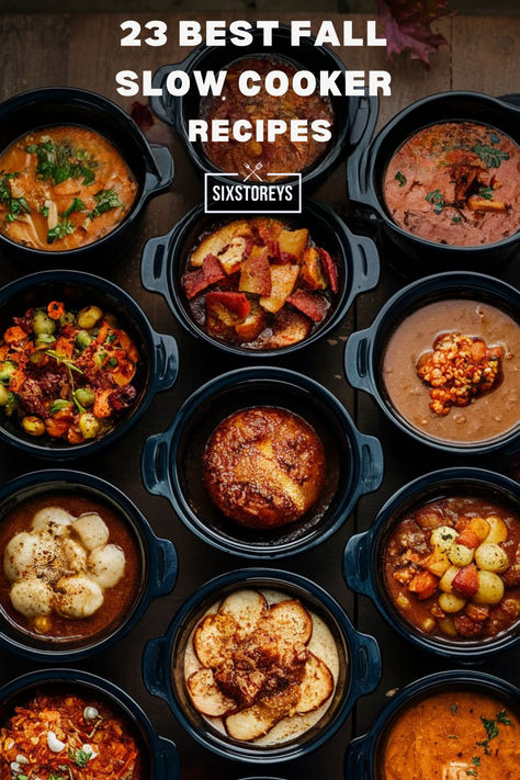 23 Best Fall Slow Cooker Recipes Well Plated By Erin Slow Cooker, 150 Best Fall Crockpot Recipes, Slow Cooker Entertaining Recipes, Autumn Crock Pot Recipes, Slow Cooker Fall Dinner, Cozy Slow Cooker Recipes, Fall Dishes Crockpot, Easy Fall Slow Cooker Recipes, Cozy Fall Crockpot Recipes