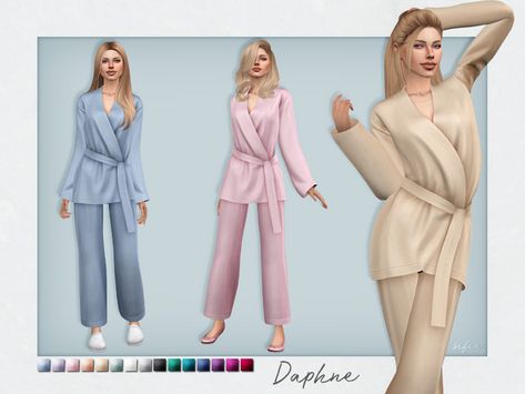 The Sims 4 Cc Resource Pajamas, Sims 4 Robe Accessory, Sims Pyjama Cc, The Sims Resource Pajamas, Pyjamas Cc Sims 4, Sims 4 Cc Female Sleepwear, Sims 4 Cc Clothes Female Sleepwear, Sims 4 Cc Patreon Sleepwear, Sims 4 Modern Clothes