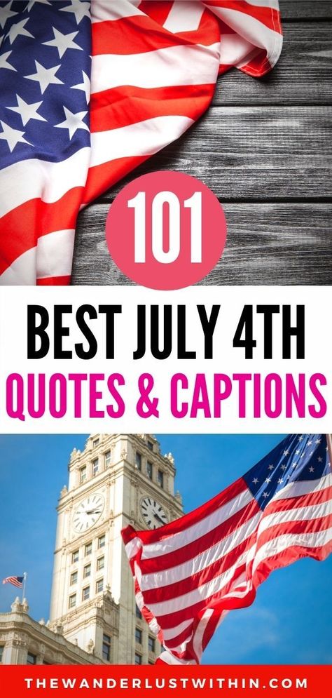 Looking for the best 4th of July Quotes? Check out these Happy Fourth of July Captions for Instagram | happy 4th of july quotes patriotic | cute 4th of july quotes funny hilarious | 4th of july quotes inspiration USA independence day fourth of july quotes | 4th of july quotes patriotic military | clever 4th of july captions for instagram | happy 4th of july captions for couples funny | 4th of july puns hilarious | 4th of july sayings quotes america sayings united states captions Fourth Of July Puns, 4th Of July Quotes Inspiration, July Quotes Inspiration, Happy Fourth Of July Quotes, Independence Day Captions, 4th Of July Puns, Simple Captions For Instagram, July Captions, 4th Of July Quotes