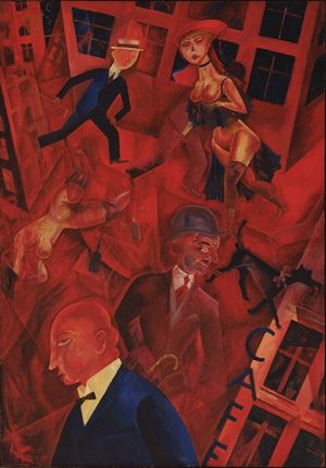 https://flic.kr/p/6nYN2a | Grosz, George (1893-1959) - 1917 Metropolis Georg Grosz, Ludwig Meidner, Hans Thoma, Hans Richter, Otto Dix, New Objectivity, George Grosz, Emil Nolde, Figurative Kunst