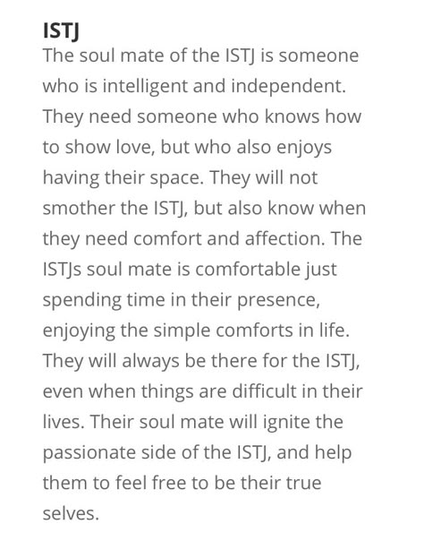 ISTJ Soulmate Istj Mbti Girlfriend, Istj Personality Love, Enfj X Istj Relationship, Istj Relationships Love, Istj Intj Relationship, Istj Infj Relationship, Istj Enfp Relationship, Istj Infp Relationship, Istj Woman