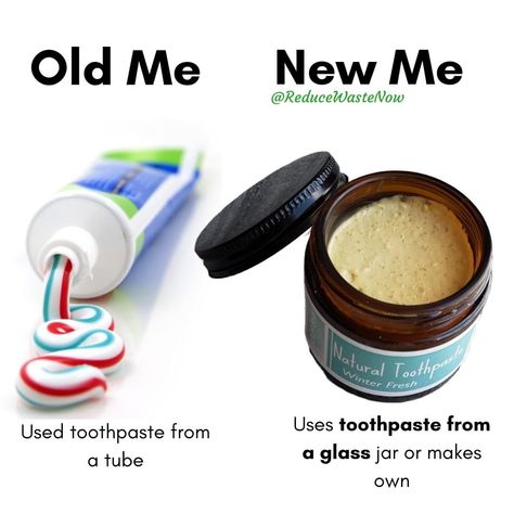 Old Me Vs New Me, Clean Quotes, Waste Free Living, Environmentally Friendly Living, Zero Waste Swaps, Eco Life, Waste Reduction, Zero Waste Living, Zero Waste Lifestyle