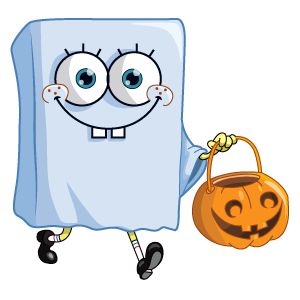 Halloween SpongeBob Ghost Sticker. #ghost #cartoon #SpongeBob #Halloween Halloween Spongebob, Spongebob Stickers, Spongebob Gary, Spongebob Halloween, Spongebob Birthday Party, Spongebob Painting, Spongebob Party, Spongebob Birthday, Spongebob Funny