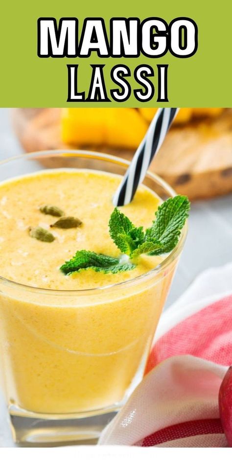 Looking for a unique and flavorful drink to wow your guests? Look no further than this Indian Mango Lassi! This Lassi is a delightful blend of sweet mangoes, tangy yogurt, and a touch of spice (optional) that will leave you wanting more. It's easy to customize the sweetness and spice level to your preference, making it a truly versatile treat. Pin this recipe and add a taste of India to your next gathering! Frozen Casserole Recipes, Mango Lassi Recipe, Homemade Fruit Popsicles, Mango Lassi Recipes, Lassi Recipe, Indian Mango, Yogurt Drink, Recipes Drinks, Yogurt Milk