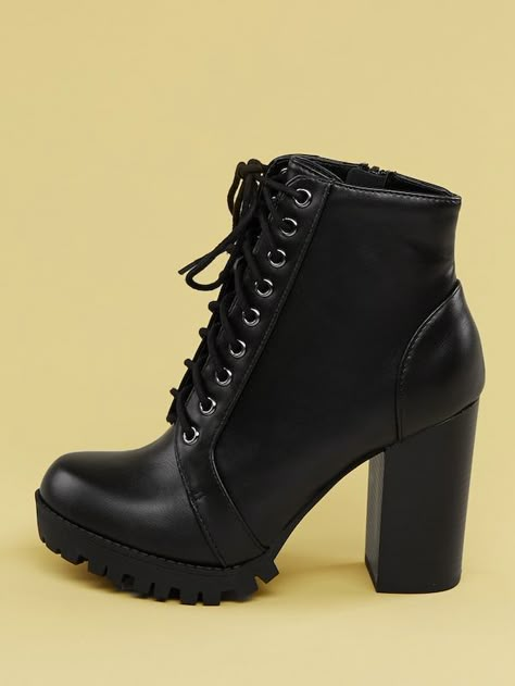 High Heel Boot Outfits, Heel Boot Outfits, Combat Boots With Heels, Boots With Leggings, High Heel Combat Boots, Combat Boots Heels, Heels Boots Outfit, Heel Combat Boots, Heeled Combat Boots