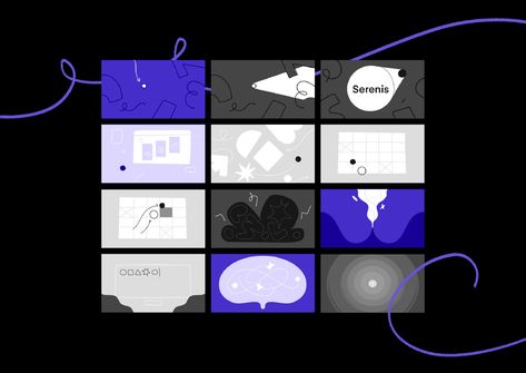 Serenis - motion design campaign on Behance Motion Design Style Frames, Video Storyboard, Design Campaign, Social Campaign, Tech Company, Design Presentation, Motion Graphics Design, Ink Brush, App Interface