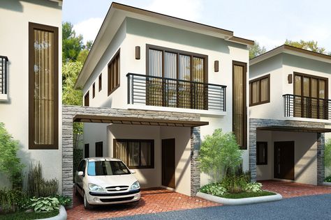 dreamhomes-house-and-lot-for-sale-in-guadalupe-cebu-city Subdivision Homes Philippines, Subdivision Homes, Dream House Rooms Bedrooms, Dream House Layout, House And Lot, Philippine Houses, Duplex Plans, Maids Room, Townhouse Designs