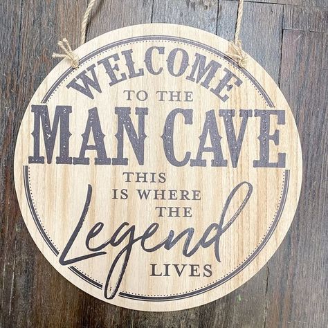 Man Cave Signs Funny, Mancave Sign Ideas, Man Cave Wood Projects, Man Cave Sign Ideas, Manly Decor Living Room, Man Cave Signs Wooden, Man Cave Signs Diy, Classy Man Cave, Pyrography Designs